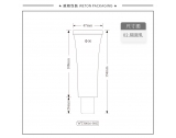 -★- 软管产品 - Φ30扁管+Φ22双层圆柱盖（WT30016）-2